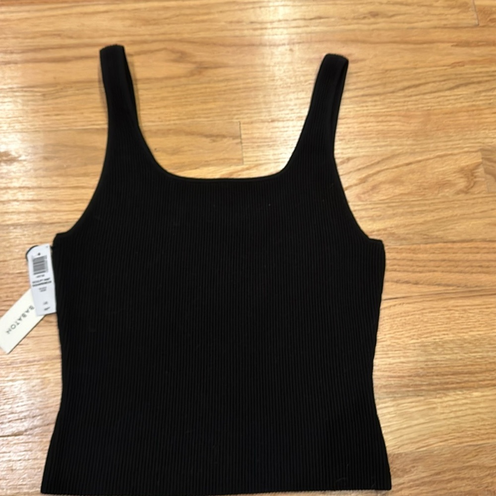 ARITZIA BABATON SCULPT KNIT SQUARENECK  - SIZE LARGE
